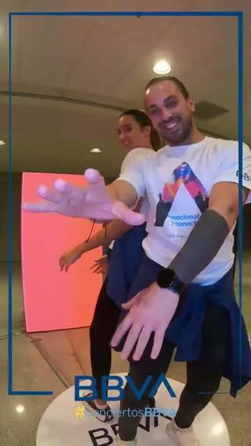 Video de la plataforma 360 en una activación de BBVA